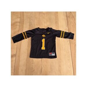 Nike Black and Yellow Kids Jersey
